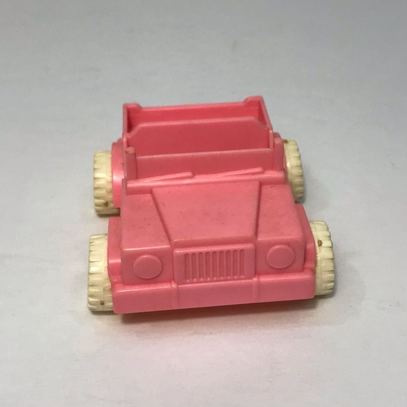 Vintage 1995 Mega Bloks Fantasy Shopping Avenue Playset Pink Replacement Jeep - Picture 2 of 8